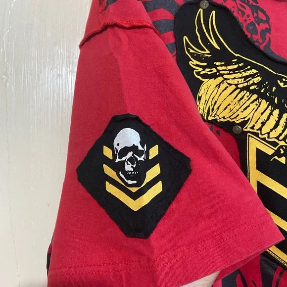 VTG Give Me Face 2000 “Many Are Called” All Over Graphics  T Shirt Men’s XL - Picture 9 of 11